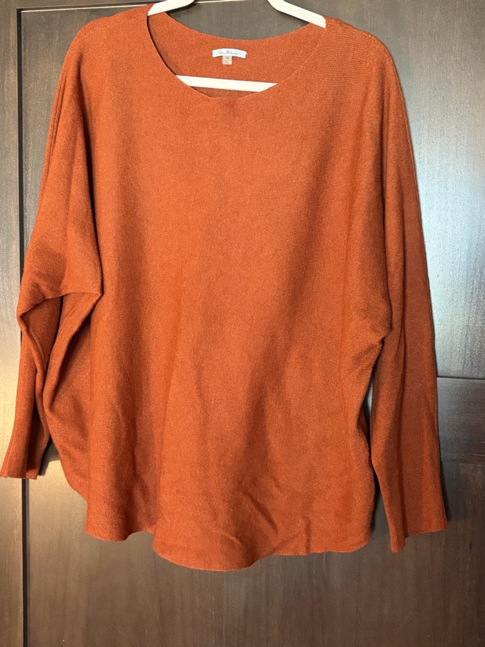 Vila Milano  Scoop Neck Sweater - Burnt Orange